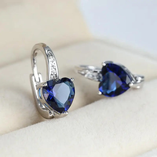 Pendientes Lunara Cerestelle | Oro Blanco