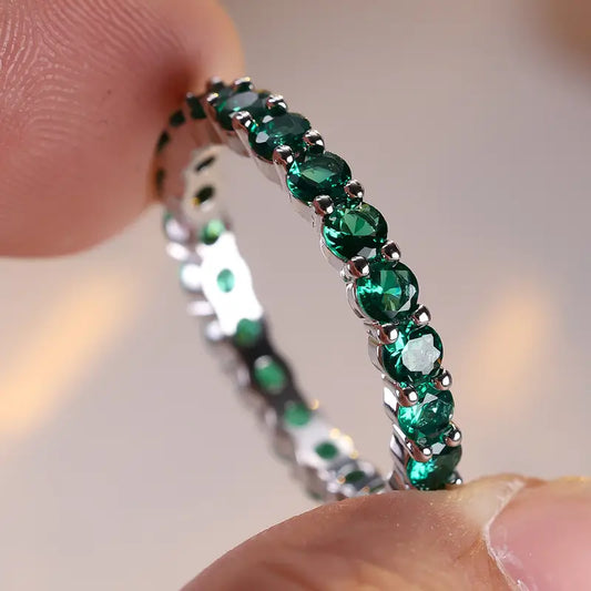 Anillo Luneth Ardenelle | Oro Blanco