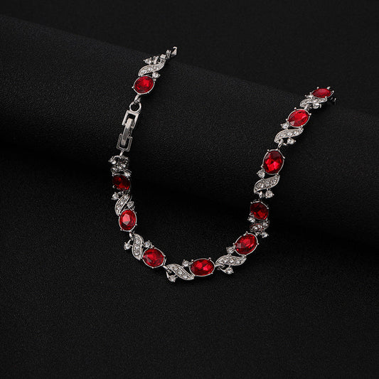 Pulsera Giada Valrouge | Oro Blanco