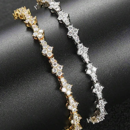 Pulsera de Tenis Clásica | Oro