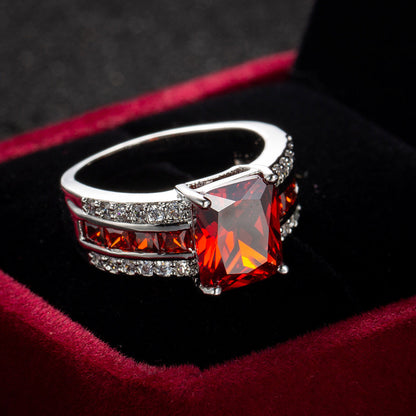 Anillo Kassira Redmont | Oro Blanco