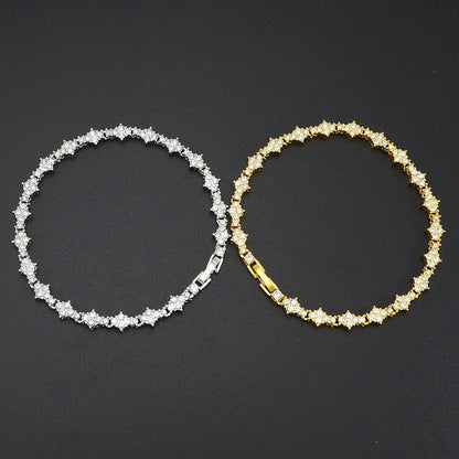 Pulsera de Tenis Clásica | Oro