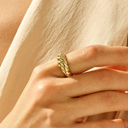 Anillo Croissant | Oro
