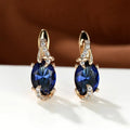 Pendientes Colgantes Royal Midnight | Oro