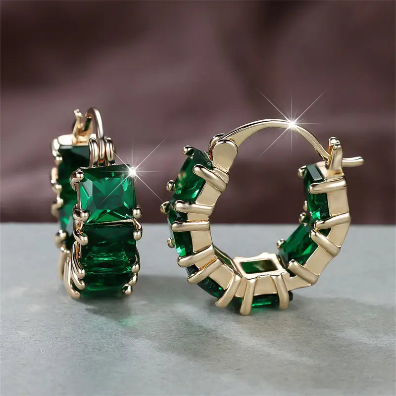 Pendientes Rowena Emeris | Oro