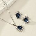 Set de Joyas Katya Azuryn | Oro Blanco