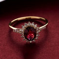 Anillo Empress Rojo | Oro