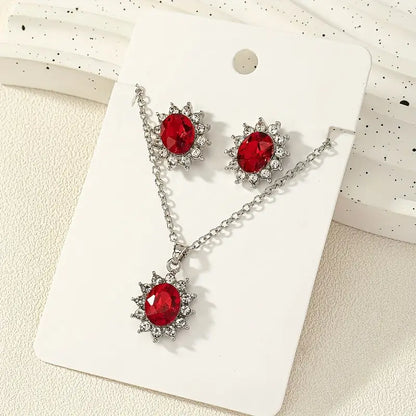 Set de Joyas Katya Ruberyn | Oro Blanco