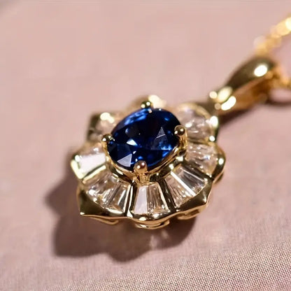 Collar Kavella Noctazure | Oro