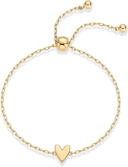 Pulseras Corazón Radiante | Oro