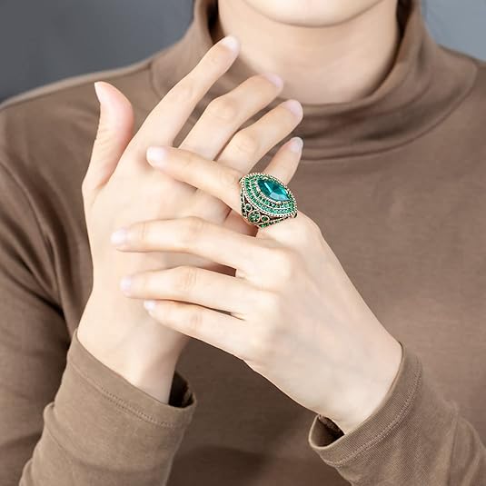Anillo Regent Esmeralda | Oro