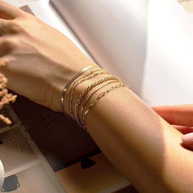 Set de Pulseras Isabella Vernetta | Oro
