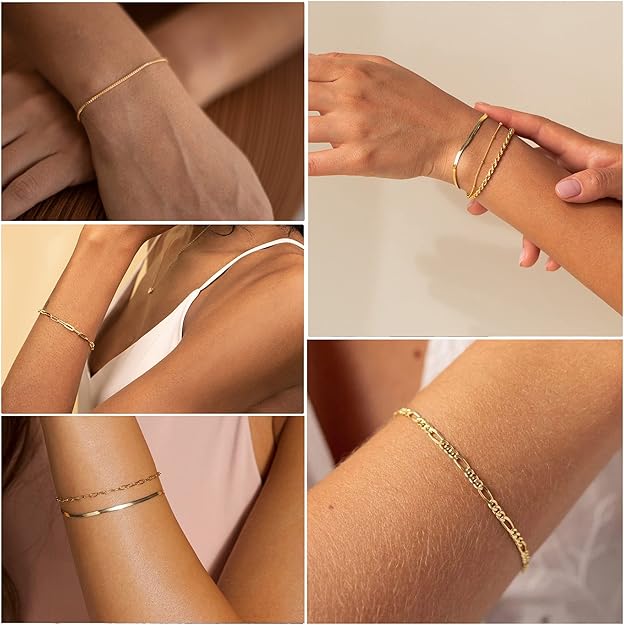 Set de Pulseras Isabella Vernetta | Oro