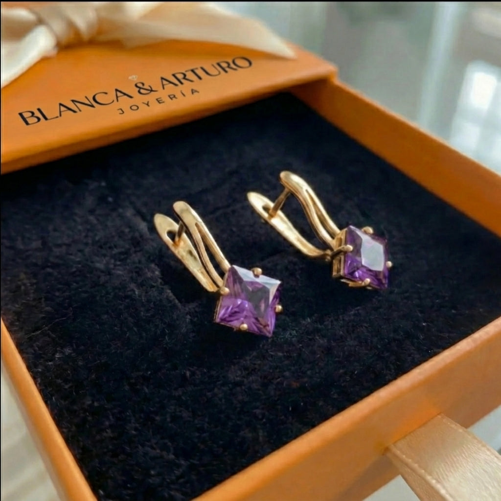 Zephira Crownlight Earrings | Rose Gold