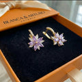 Amethelis Flora Earrings | Gold