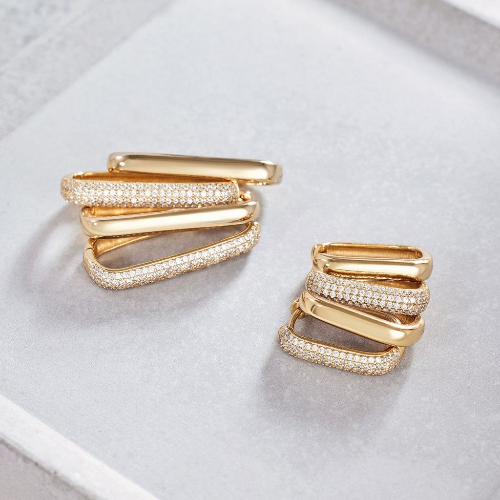 Aros Icon Pavé | Oro