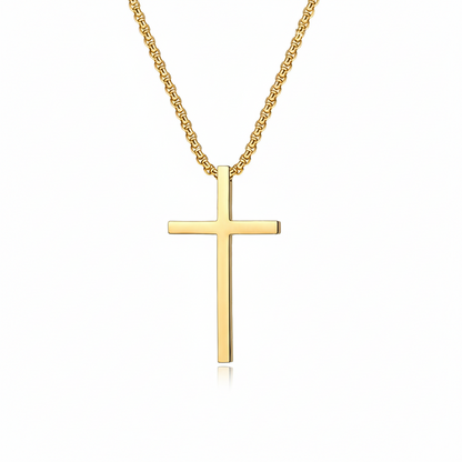 Collar Cruz Bisel | Oro