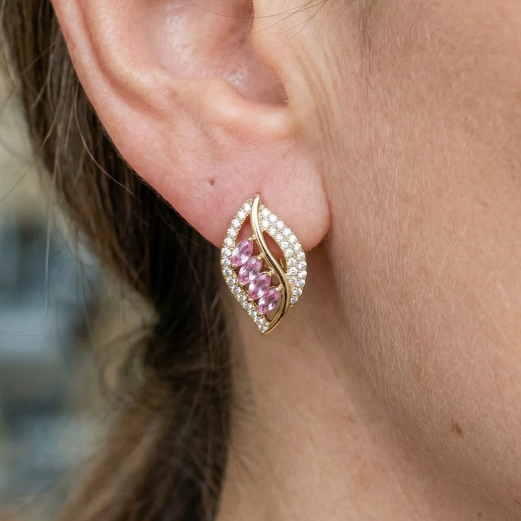 Pendientes Isola Blushlune | Oro