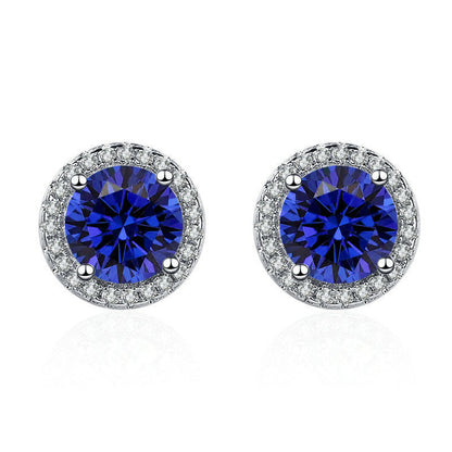 Pendientes Lúcia Celestine | Oro Blanco