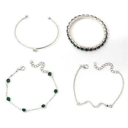 Set de Pulseras Sorina Feldwyn | Oro Blanco