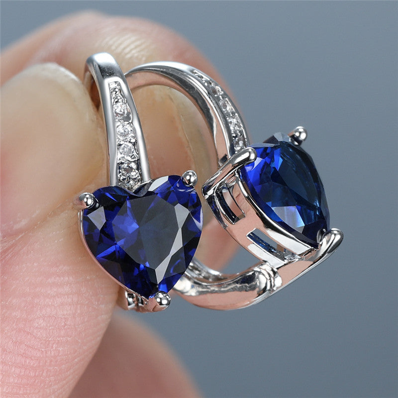Pendientes Lunara Cerestelle | Oro Blanco