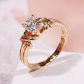 Anillo Banda Nudo Statement | Oro