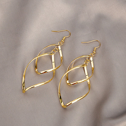 Pendientes Colgantes Minimalistas | Oro