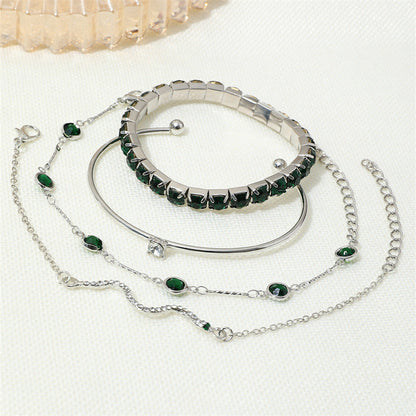 Set de Pulseras Sorina Feldwyn | Oro Blanco