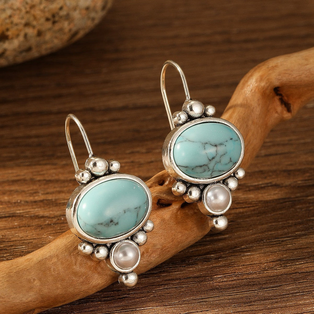 Pendientes Briselle Shorelight | Oro Blanco