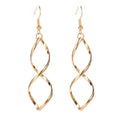 Pendientes Espiral Colgantes | Oro