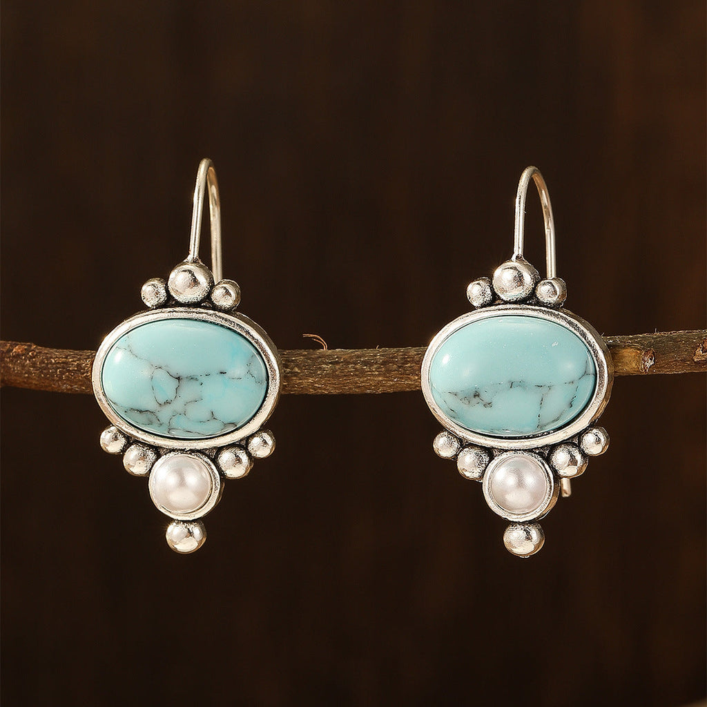 Pendientes Briselle Shorelight | Oro Blanco