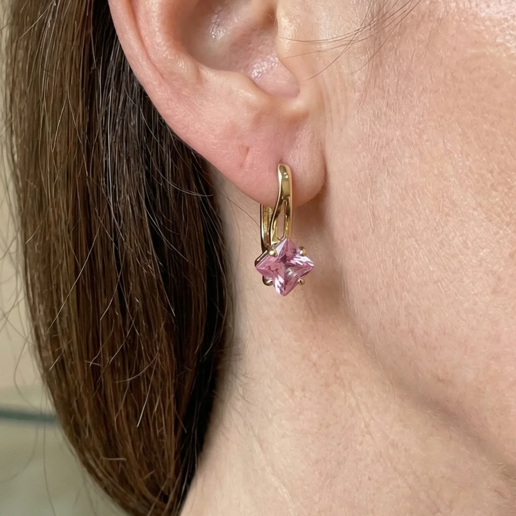 Pendientes Rosaluxe Crownlight | Oro Rosa