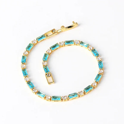 Pulsera de Turquesa Natural | Oro