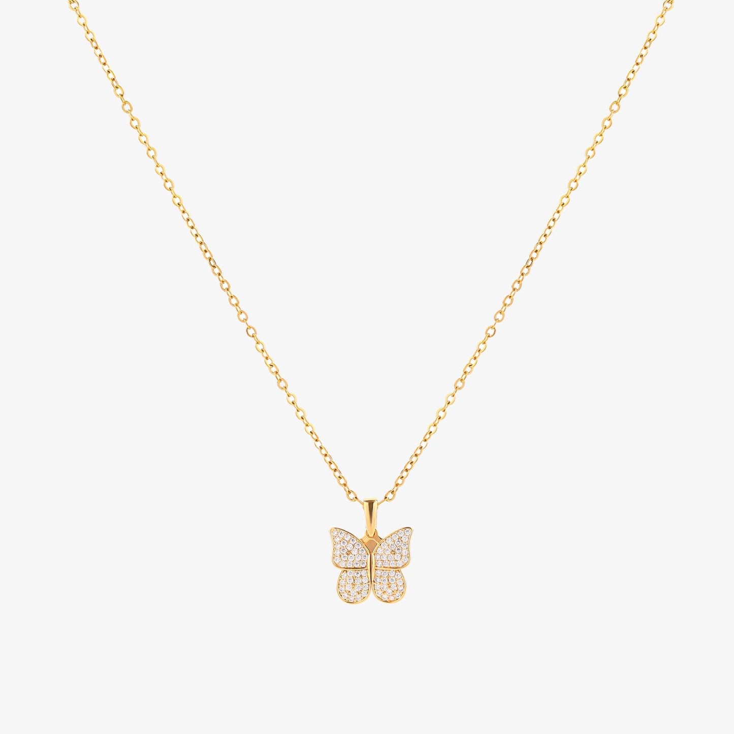 Collar Mariposa Radiante | Oro
