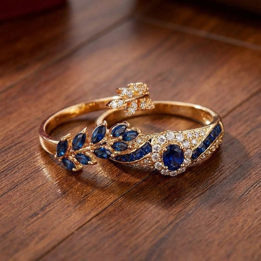 Set de Anillos Avelisse Moraziel | Oro