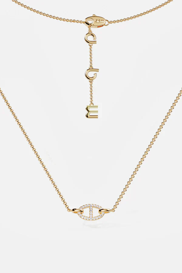 Isla Marina Necklace | White Gold