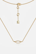 Isla Marina Necklace | White Gold