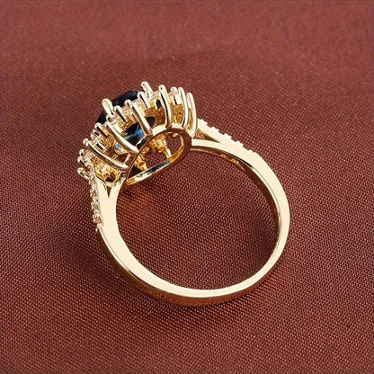 Anillo Vionne Saphirae | Oro