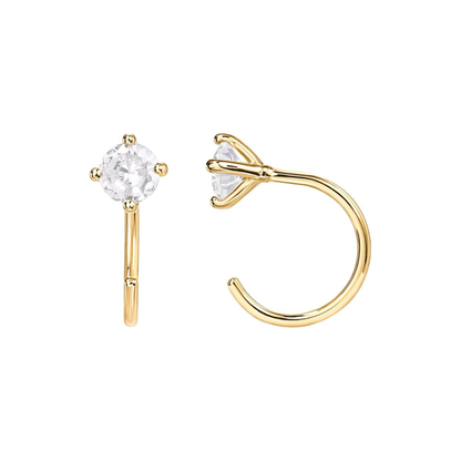 Aros Punta Chispa | Oro