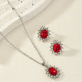 Set de Joyas Katya Ruberyn | Oro Blanco