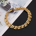Pulsera Ola Ornamentada Lily | Oro