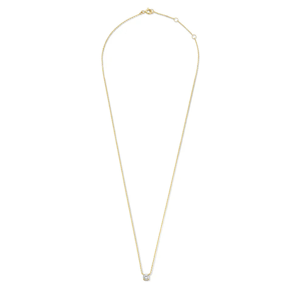 Collar Moissanite Cléa | Oro