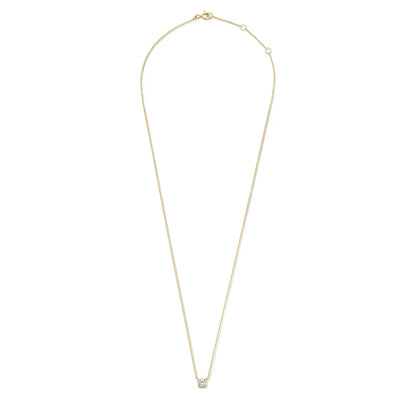 Collar Moissanite Cléa | Oro
