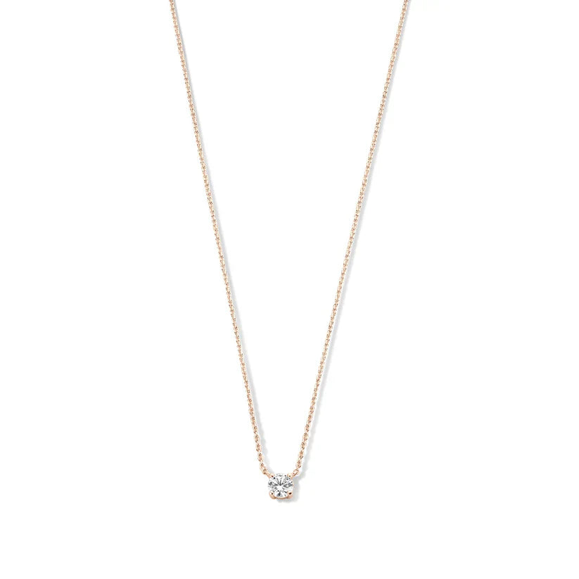 Collar Moissanite Cléa | Oro
