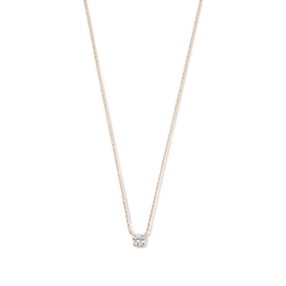 Collar Moissanite Cléa | Oro