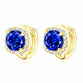 Pendientes Zafiro Nadine | Oro