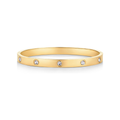 Pulsera Halo Puntos | Oro