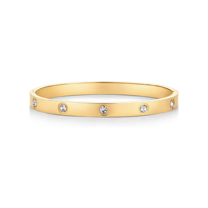 Pulsera Halo Puntos | Oro
