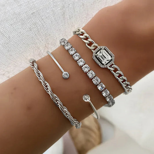 Set de Pulseras Domitia Calvina | Oro